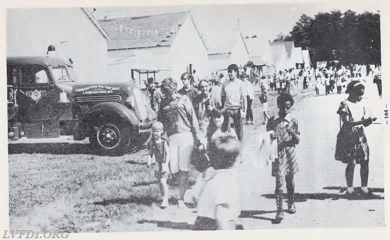 1968:  St. Mary's County Fair, Engine 13 on fire watch